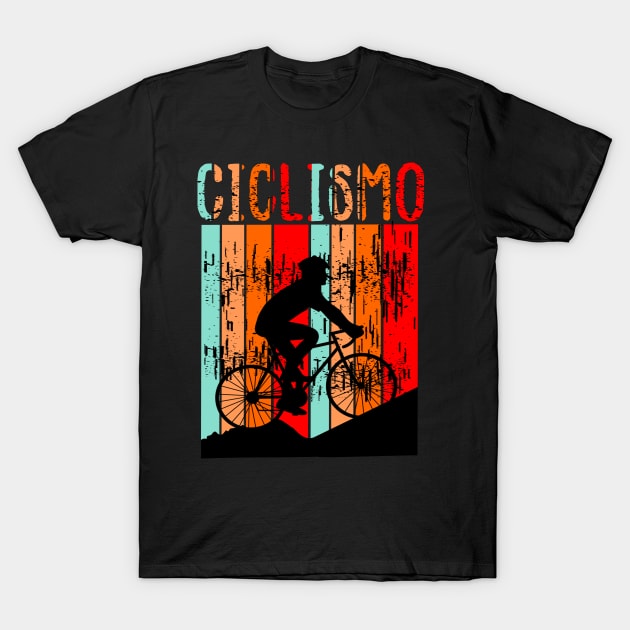 As Ciclismo Vintage T-Shirt by vintagejoa